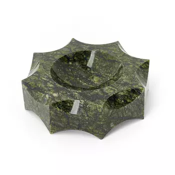 Пепельница змеевик 10,5х3 см