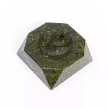 Пепельница змеевик 9,5х9,5 см