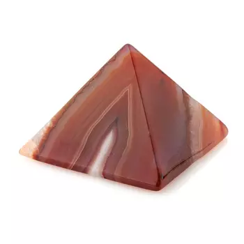 Пирамида агат серый 5 см