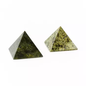 Пирамида змеевик 5 см