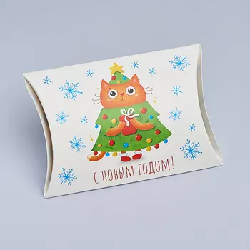 Подарочная упаковка (картон) универсальная (коробка) 110х80х20 мм