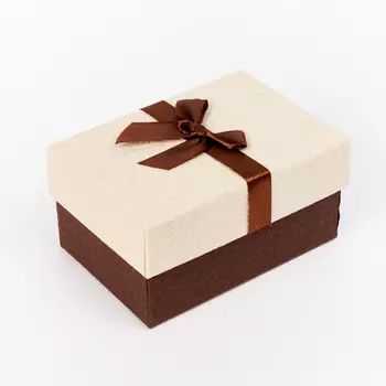 Подарочная упаковка (картон) универсальная (коробка) (микс) 135х95х70 мм