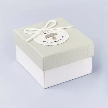 Подарочная упаковка (картон) универсальная (коробка) (микс) 90х80х50 мм