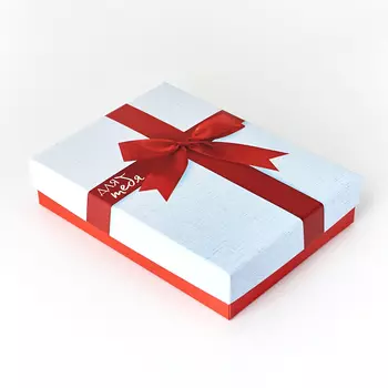 Подарочная упаковка (картон) универсальная (коробка) (микс) 130х100х30 мм