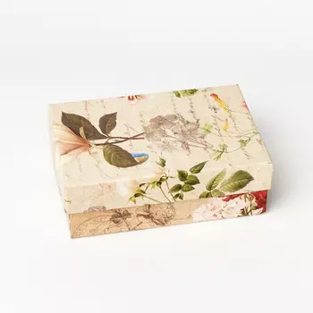 Подарочная упаковка (картон) универсальная (коробка) (микс) 150х100х50 мм