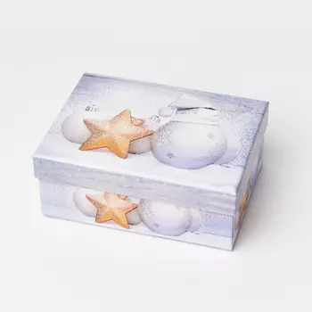 Подарочная упаковка (картон) универсальная (коробка) (микс) 155х115х60 мм