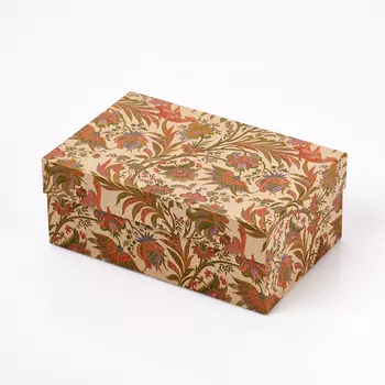 Подарочная упаковка (картон) универсальная (коробка) (микс) 190х120х80 мм