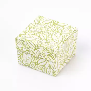 Подарочная упаковка (картон) универсальная (коробка) (микс) 85х85х60 мм