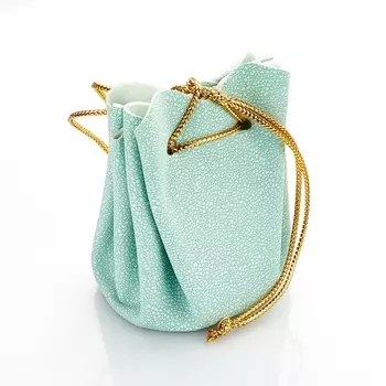 Подарочная упаковка (кожа иск.) универсальная (мешочек объемный) 45х45х60 мм