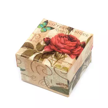 Подарочная упаковка под кольцо 50х50х35 мм