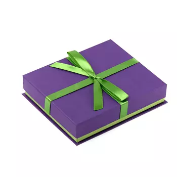 Подарочная упаковка под колье (коробка) (микс) 165х140х35 мм