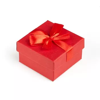 Подарочная упаковка под комплект (кольцо, серьги, кулон) 55х55х30 мм