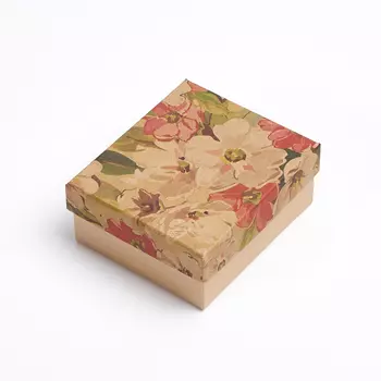 Подарочная упаковка под комплект (кольцо, серьги, кулон) (коробка) 75х65х35 мм