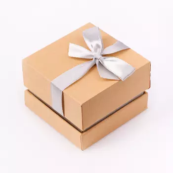 Подарочная упаковка под комплект (кольцо, серьги, кулон) 65х65х45 мм