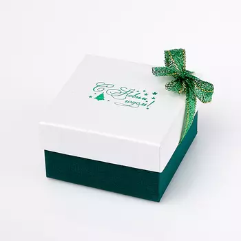 Подарочная упаковка под комплект (кольцо, серьги, кулон) (коробка) (микс) 55х55х35 мм