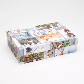 Подарочная упаковка универсальная 305х205х80 мм