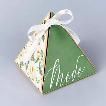 Подарочная упаковка универсальная (картон) (микс) 75х70х70 мм