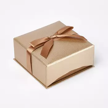 Подарочная упаковка универсальная (коробка) 100х100х40 мм