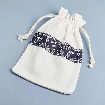 Подарочный мешочек (текстиль) 180х130 мм