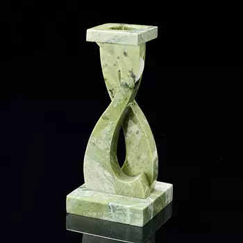 Подсвечник офиокальцит 16 см