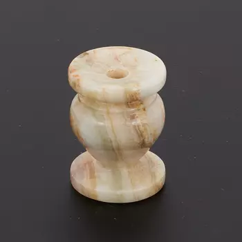 Подсвечник оникс мраморный 3,5х4,5 см