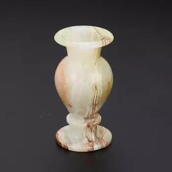 Подсвечник оникс мраморный 5х9,5 см