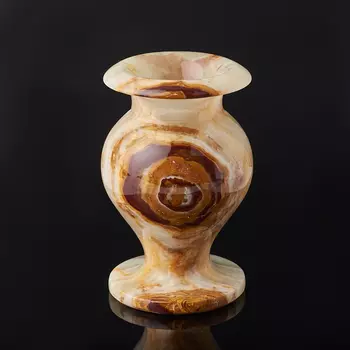 Подсвечник оникс мраморный 6х9,5 см