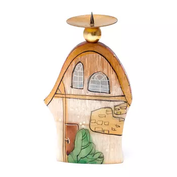 Подсвечник селенит 10 см