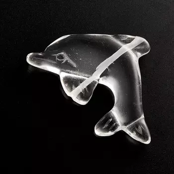 Пуговица горный хрусталь 3 см