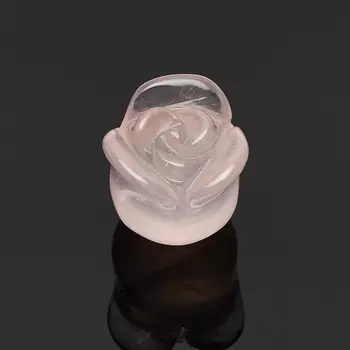 Пуговица розовый кварц 1,5 см