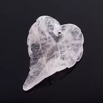 Пуговица розовый кварц 5 см