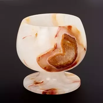 Посуда оникс мраморный (рюмка) 5,5х5,5 см