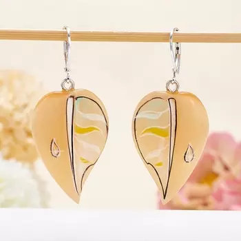 Серьги селенит