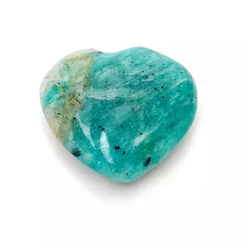 Сердечко амазонит 2,5 см