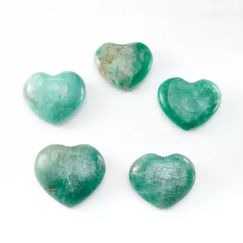 Сердечко амазонит 4-4,5 см