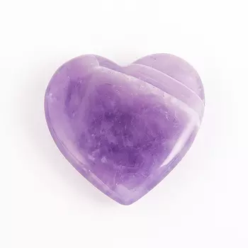 Сердечко аметист 2,5 см