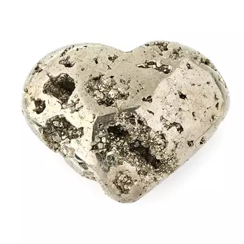 Сердечко пирит 6,5 см