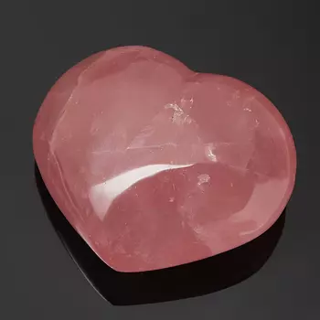 Сердечко розовый кварц 7,5 см