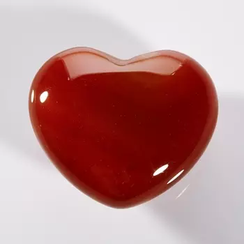 Сердечко сердолик 4 см