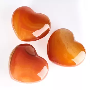 Сердечко сердолик 4 см