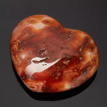 Сердечко сердолик 8 см