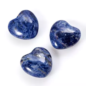 Сердечко содалит 2,5 см