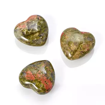 Сердечко унакит 2,5 см