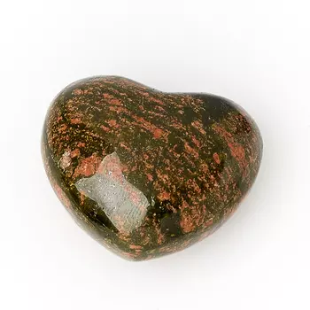 Сердечко унакит 3 см