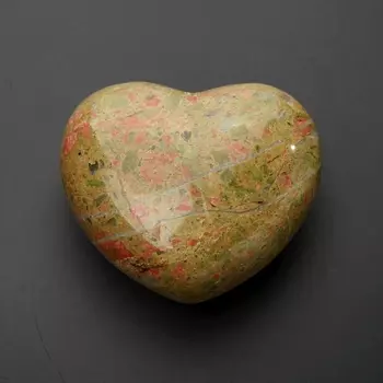 Сердечко унакит 4 см