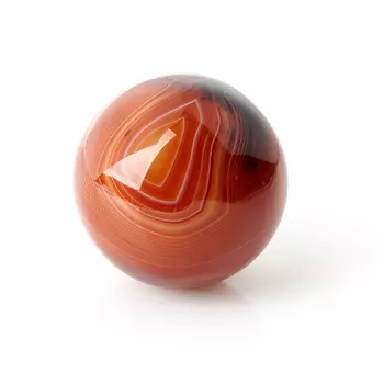 Шар агат красный 3,5 см
