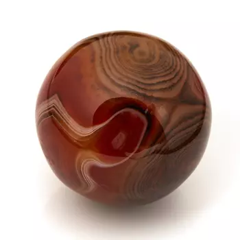 Шар агат красный 4,5 см