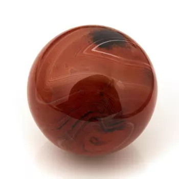 Шар агат красный 4,5 см