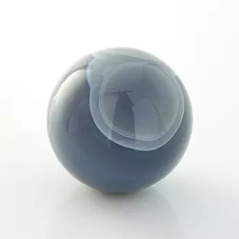 Шар агат серый 3,5 см
