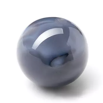 Шар агат серый 6 см